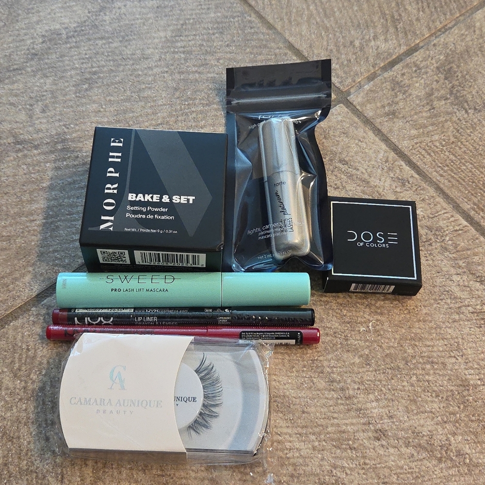 Six Full Size & One Deluxe Sample Size Makeup Bundle